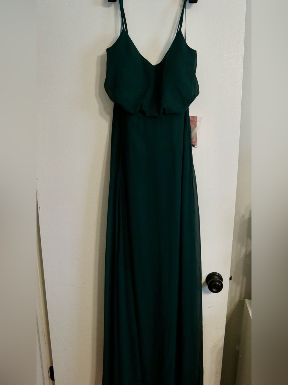 Birdy Grey Emerald green Spaghetti-Strap Formal Dress